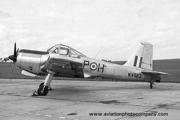 RAF 6 FTS Percival Provost T.1 WV683