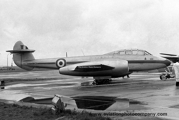 RAF 1 Group Gloster Meteor T.7 WN311 (1960)