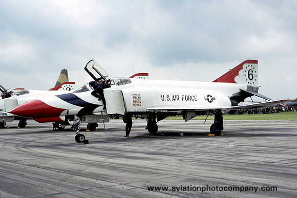 USAF Thunderbirds McDonnell F-4E Phantom 66-0321/6 (1971)