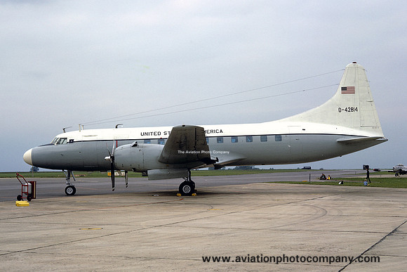 USAF Convair VC-131D 54-2814 (1971)
