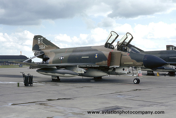 USAF 36 TFW 22 TFS McDonnell F-4D Phantom 66-7664/BT (1973)