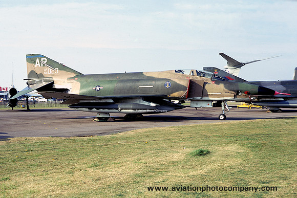 USAF 10 TRW 1 TRS McDonnell RF-4C Phantom 64-1023/AR (1973)