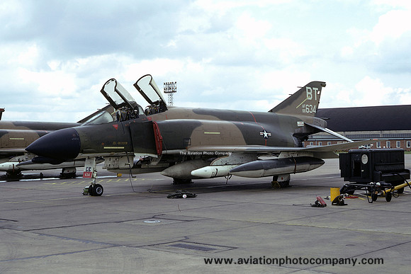 USAF 36 TFW 22 TFS McDonnell F-4D Phantom 66-7634/BT (1973)