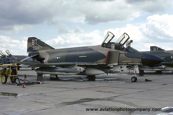 USAF 36 TFW 525 TFS McDonnell F-4D Phantom 66-7524/BT (1973)