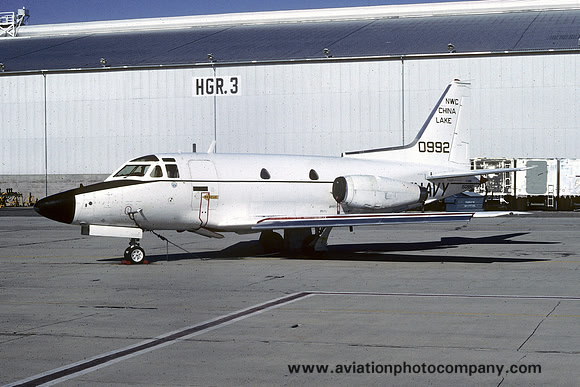 US Navy NWC China Lake North American T-39D Sabreliner 150922 (1982)