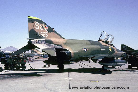 USAF 4 TFW 335 TFS McDonnell F-4E Phantom 74-1625/SJ (1980)