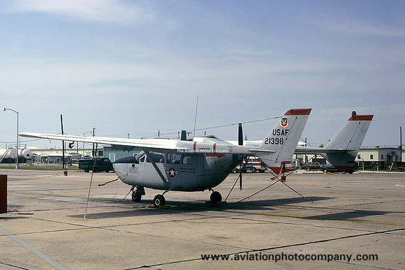USAF 67 TRW 602 TASS Cessna O-2A Skymaster 67-21398 (1979)