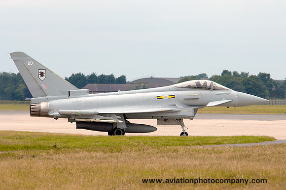 RAF 11 Squadron BAE Typhoon F.2 ZJ924/DD (2007)