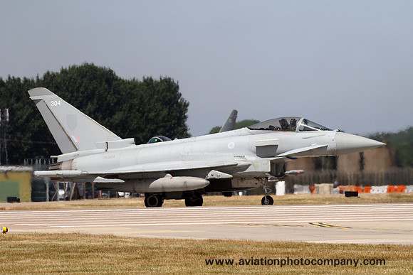 RAF BAE Typhoon FGR.4 ZK304 at RAF Coningsby (2018)