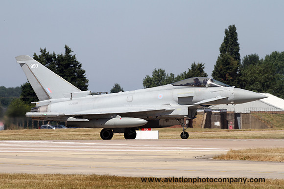 RAF BAE Typhoon FGR.4 ZJ950/950 at RAF Coningsby (2018)