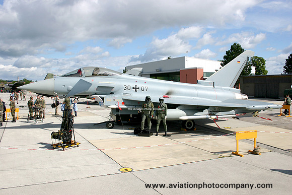 German Air Force TSLw1 Eurofighter EF-2000 30+07 (2007)