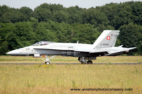 Swiss Air Force McDonnell Douglas F/A-18C Hornet J-5021 (2007)