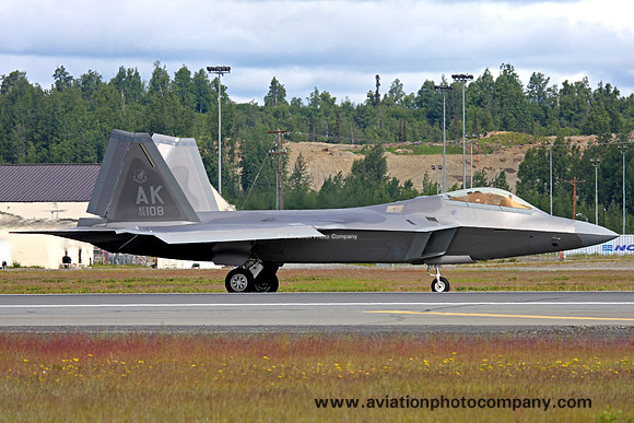 USAF 3 WG 525 FS Lockheed F-22A Raptor 06-4108/AK (2008)