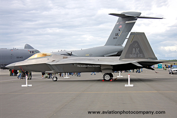 USAF 3 WG 302 FS Lockheed F-22A Raptor 05-4102/AK (2008)