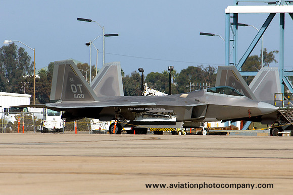 USAF 53 WG 422 TES Lockheed F-22A Raptor 06-4120/OT (2008)