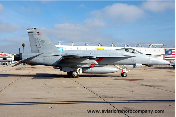 US Navy VFA-125 McDonnell Douglas F/A-18E Super Hornet 165661/NJ-171 at MCAS Miramar (2008)