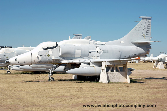 US Marines Douglas A-4M Skyhawk 160263 at Davis Monthan (2008)