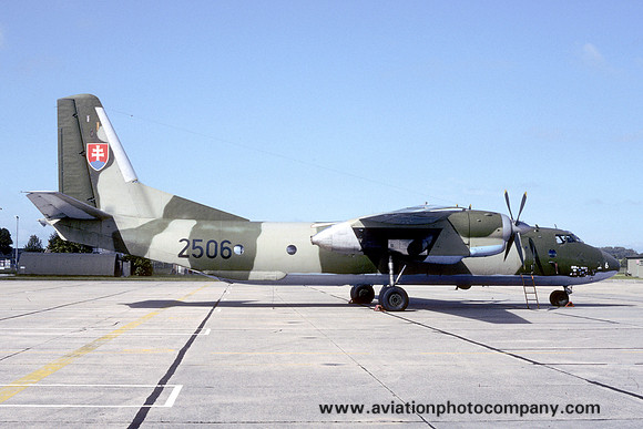 Slovakian Air Force Antonov An-26 2506 (1994)