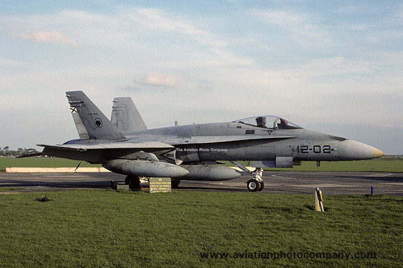 Spanish Air Force Ala 12 McDonnell Douglas EF-18M Hornet C.15-44/12-02 (1994)