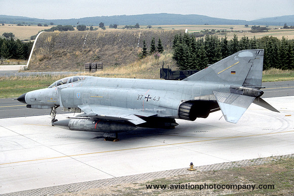 German Air Force JG72 McDonnell F-4F Phantom 37+43 (1993)