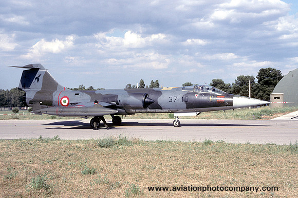 Italian Air Force 37 Stormo Lockheed F-104S Starfighter MM6756/37-10 (1994)