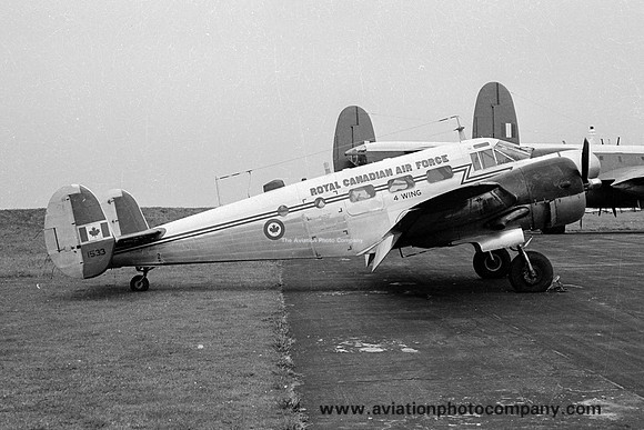 Canadian Air Force 4 Fighter Wing Beech Beech D18S (3TM Expeditor) 1533 (1966)