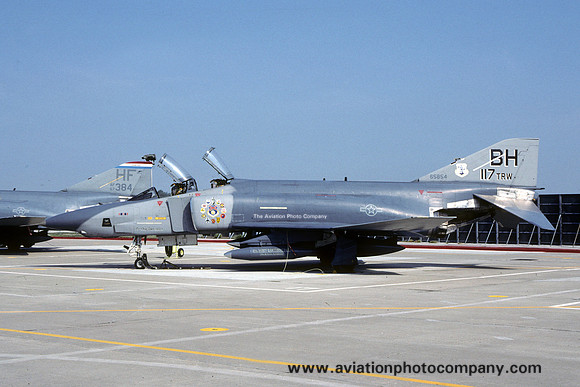 USAF Alabama ANG 106 TRS McDonnell RF-4C Phantom 66-0854/BH (1991)