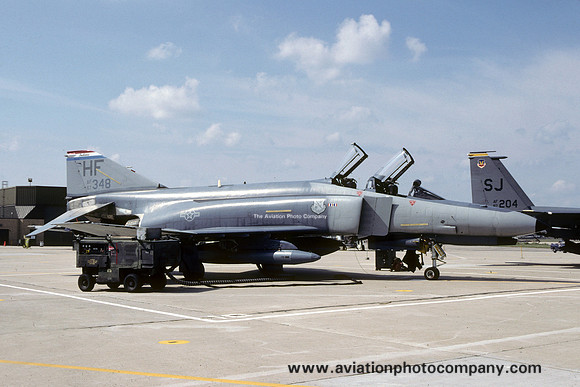 USAF Indiana ANG 113 TFS McDonnell F-4E Phantom 67-0348/HF (1991)