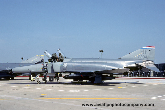 USAF Indiana ANG 113 TFS McDonnell F-4E Phantom 67-0384/HF (1991)