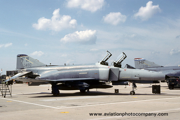 USAF Indiana ANG 163 TFS McDonnell F-4E Phantom 68-0480/FW (1991)