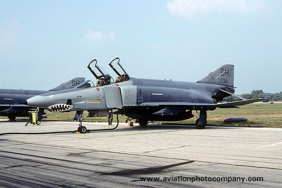 USAF Alabama ANG 106 TRS McDonnell RF-4C Phantom 64-1034/BH (1991)