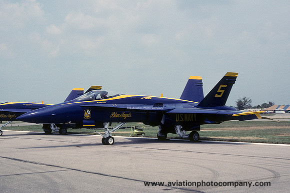 US Navy Blue Angels McDonnell Douglas F/A-18A Hornet 161952/5 (1991)