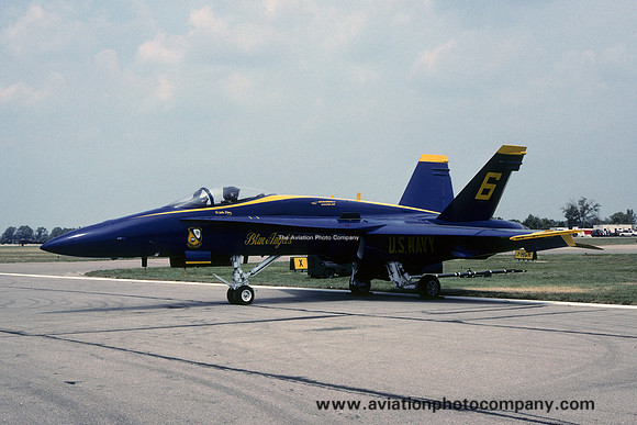 US Navy Blue Angels McDonnell Douglas F/A-18A Hornet 161931/6 (1991)