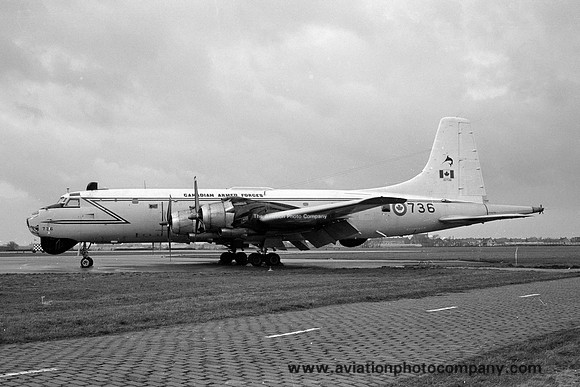 Canadian Air Force 415 Squadron Canadair CP-107 Argus 10736 (1973)