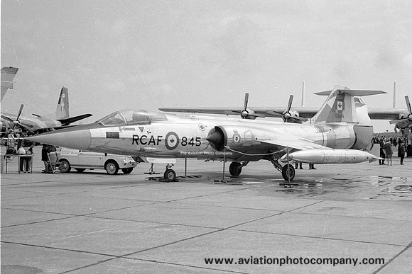 Canadian Air Force 4 Wing Canadair CF-104 Starfighter 12845 Starfighter 12845 (1967)