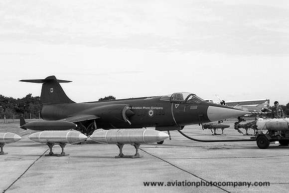 Canadian Air Force 1 CAG 421 Squadron Canadair CF-104 Starfighter 104795 (1973)