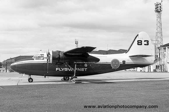 Swedish air Force F8 Hunting Percival P.66 Pembroke C.52 (Tp83) 83006 (1972)