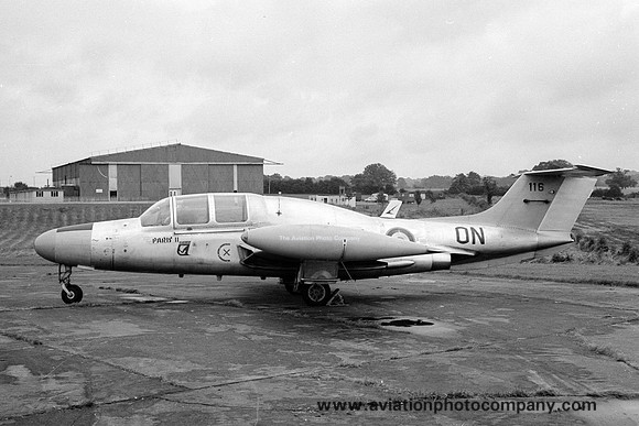 French Air Force ET2/60 Morane Saulnier MS.760 Paris 116/ON (1968)