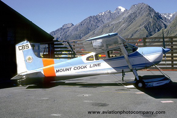 Mount Cook Line Cessna 180 ZK-CBS (1987)