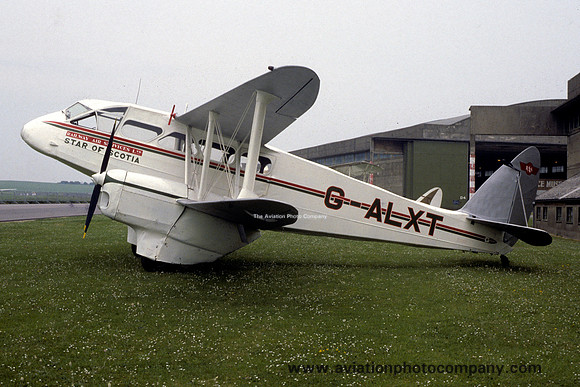 Railway Air Services Ltd De Havilland Dragon Rapide G-ALXT