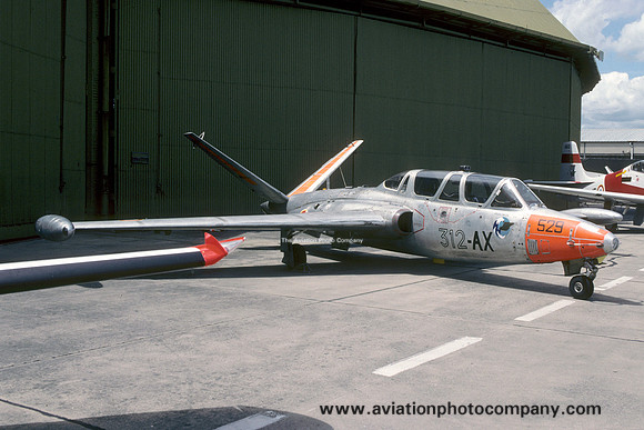 French Air Force GI312 Fouga CM.170 Magister 529/312-AX (1994)