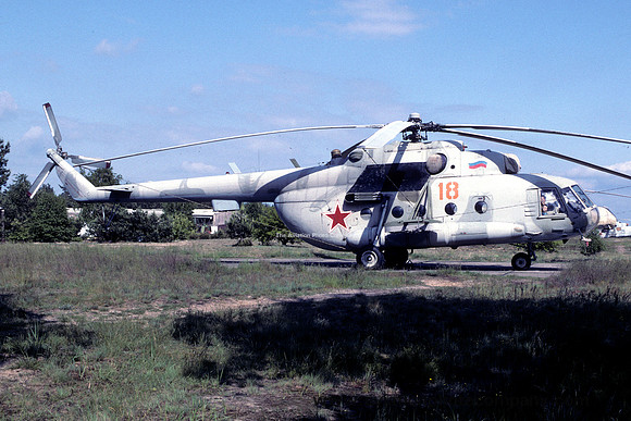 Russia Air Force 113 OVE Mil Mi-8MTV 18 (1994)