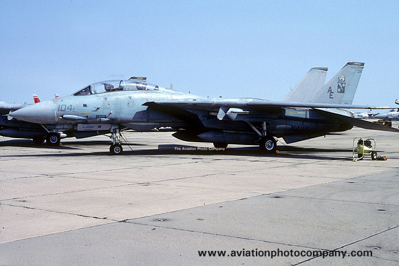 US Navy VF-11 Grumman F-14A Tomcat 160410/AE-104 (1991)