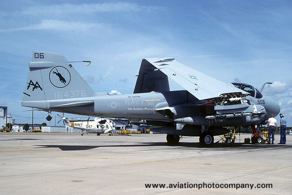 US Navy VA-35 Grumman A-6E Intruder 164376/AA-506 (1991)
