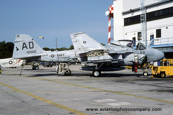 US Navy VA-42 Grumman A-6E Intruder 151162/AD-531 (1991)