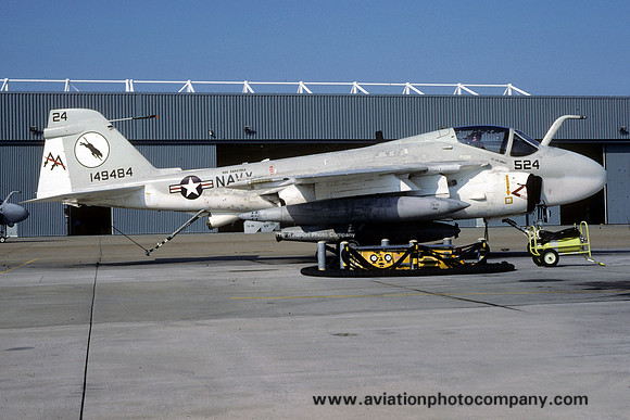 US Navy VA-35 Grumman KA-6D Intruder 149484/AA-524 (1991)