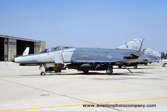 USAF California ANG 196 TFS McDonnell F-4E Phantom 68-0443 (1989)