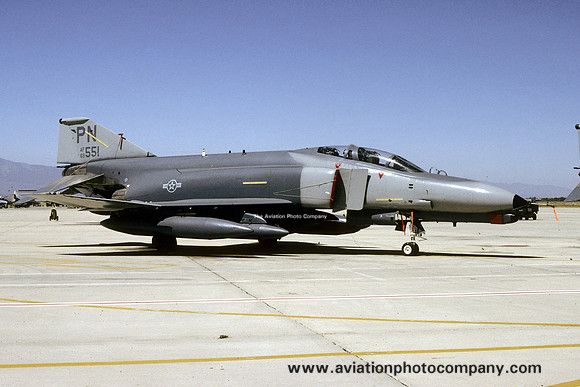 USAF 3 TFW McDonnell F-4G Phantom 69-7551/PN (1991)