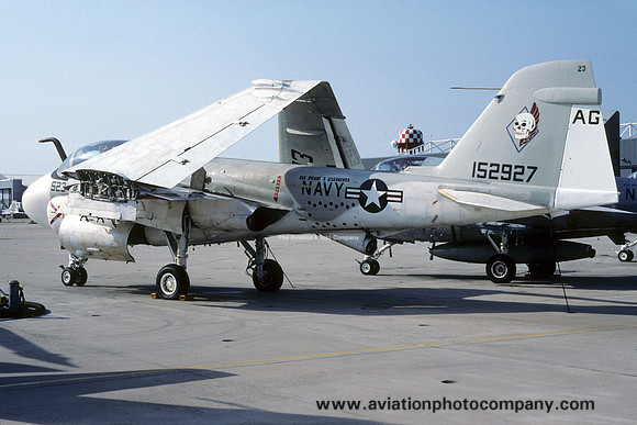 US Navy VA-34 Grumman KA-6D Intruder 152927/AG-523 (1991)