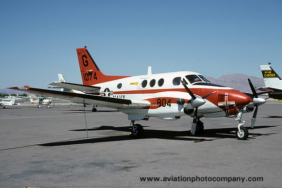 US Navy TW-4 Beech T-44A Pegasus 161074/G-804 (1991)